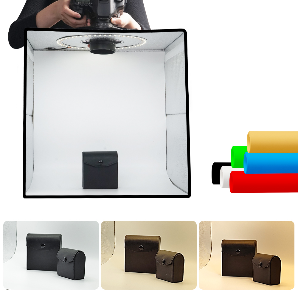 Photography Lighting Background - Lightdow Dimmable Photo Box LED Light