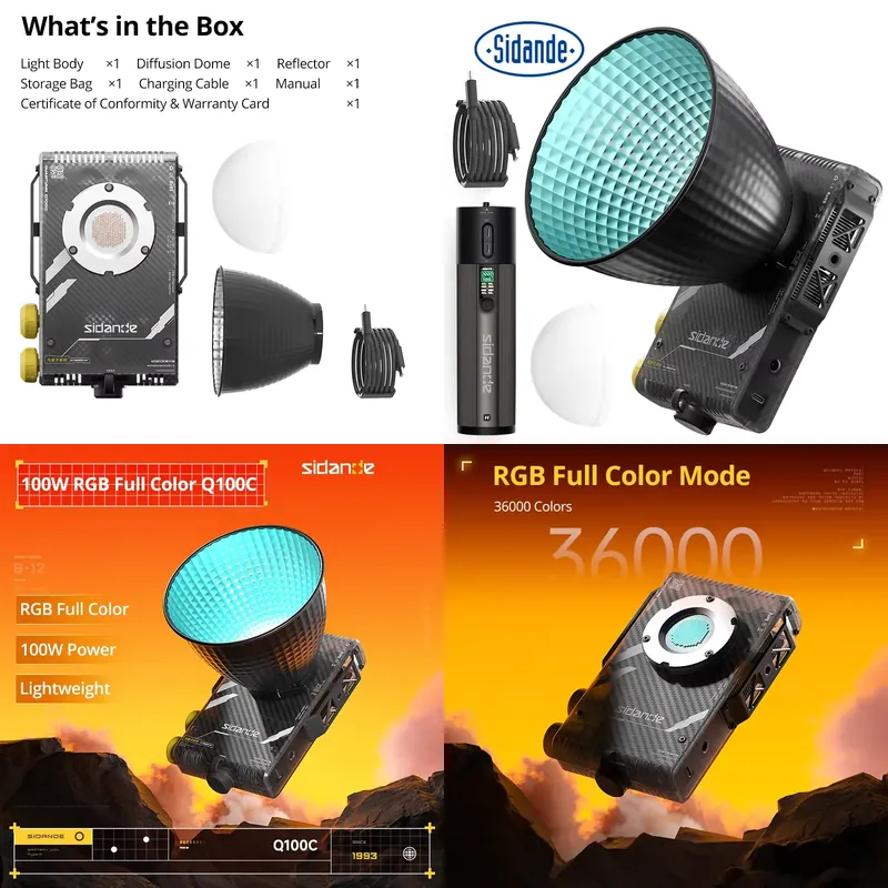 Brand For Sidande Q100C Q100Li - Photography Lighting 评论和价格