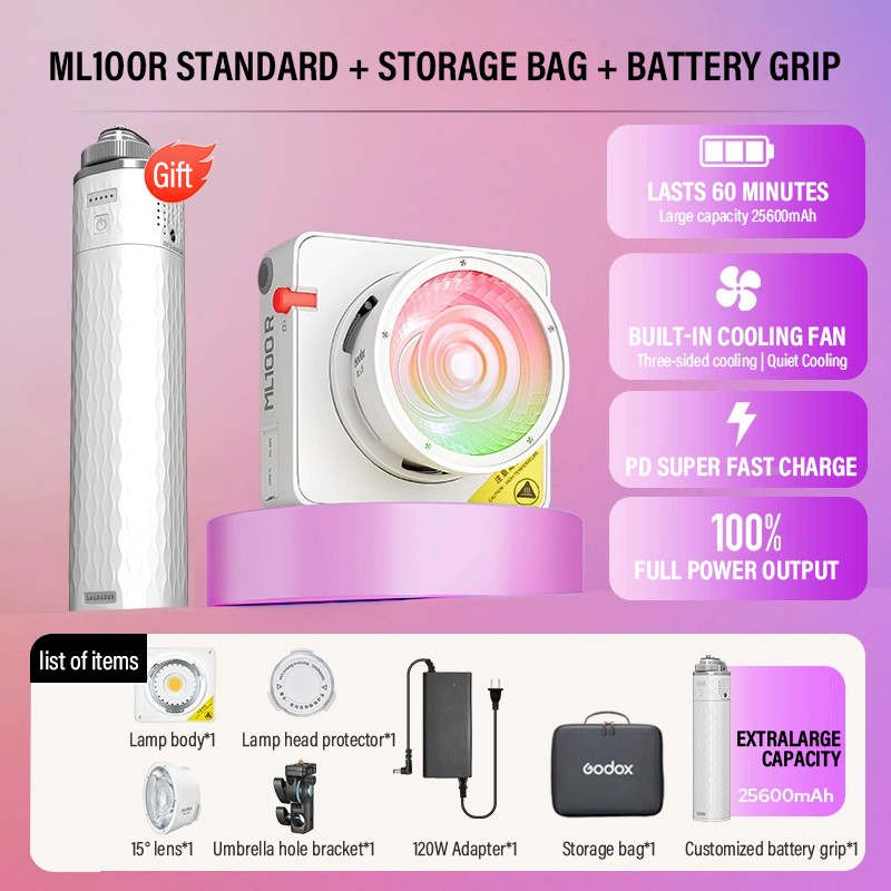 Godox ML100Bi/ML100R Bi-Color  - Photography Lighting App 评论和价格