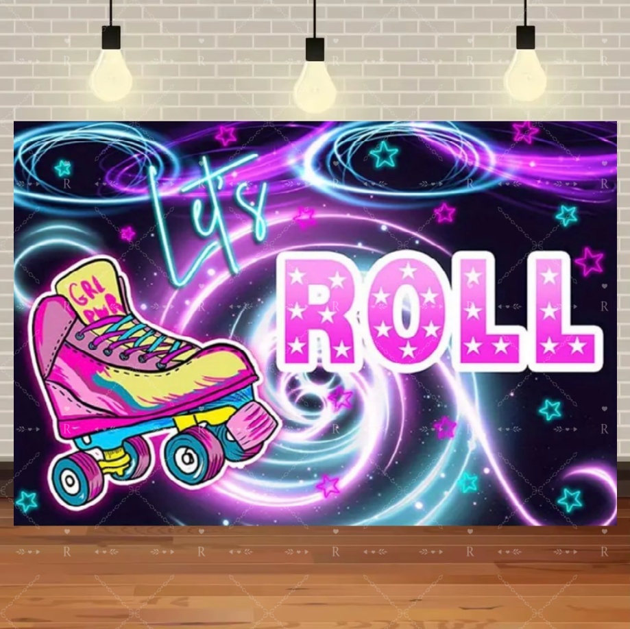 Roller Skating Shoes Theme Bir - Photography Lighting Background 评论和价格