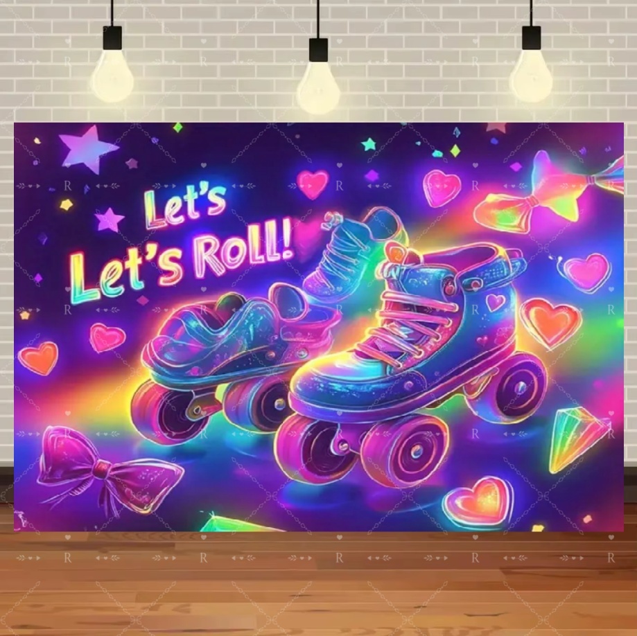 Roller Skating Shoes Theme Bir - Photography Lighting Background 评论和价格