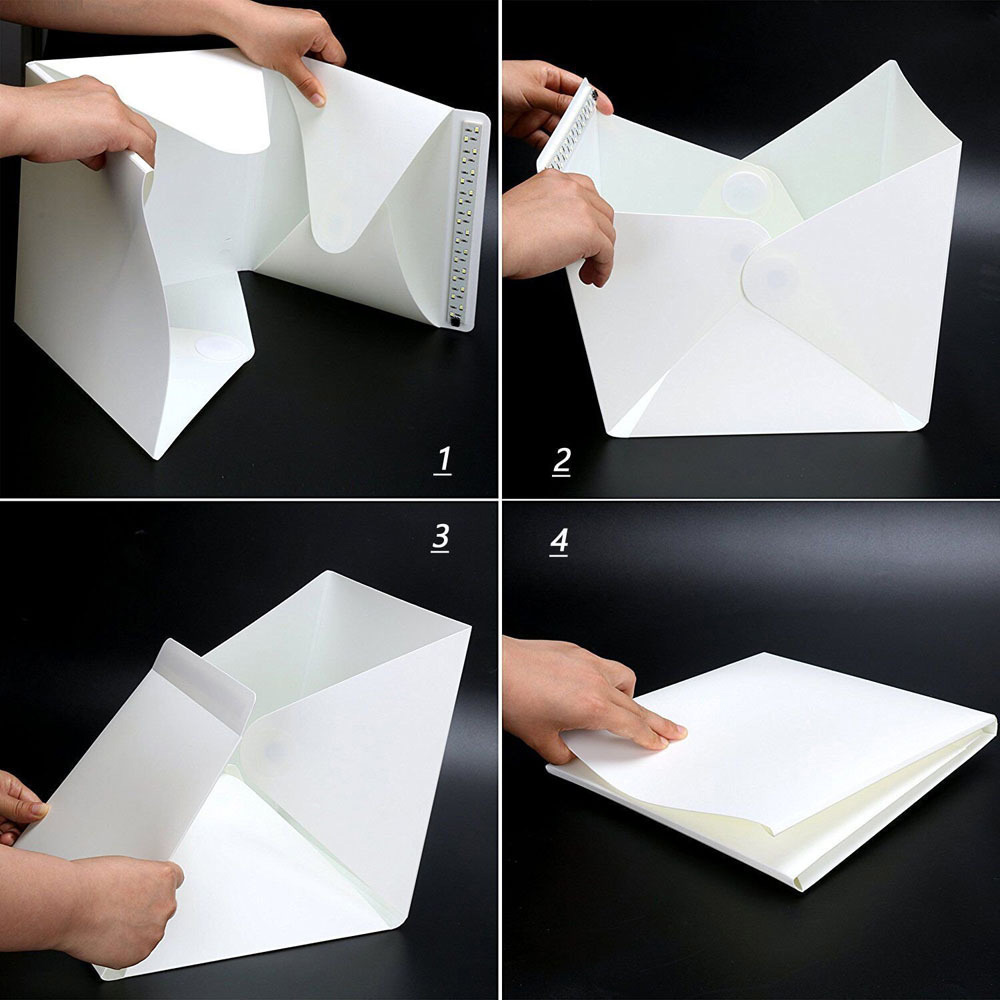 LED Panel Light Box Photograph - Photography Lighting Background 评论和价格