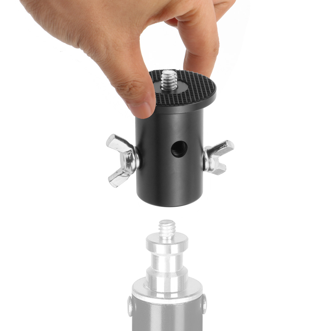 Tripod Light Stand Adapter 1/4 - Photography Video Lighting Kit With Adjustable Tripod Stand 评论和价格
