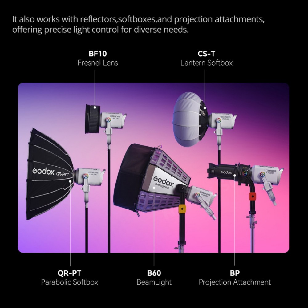 Godox LITEMONS LA600Bi LA600R  - Photography Lighting For Portraits 评论和价格